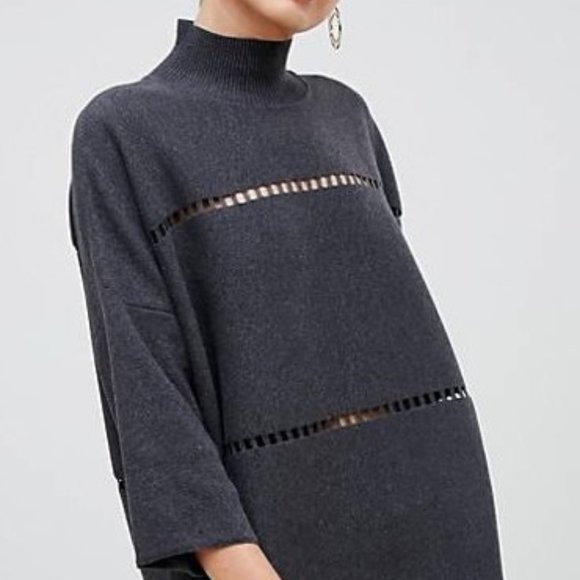 French Connection Sweaters - French Connection Milano Mozart Navy Blue Sweater Size XS
